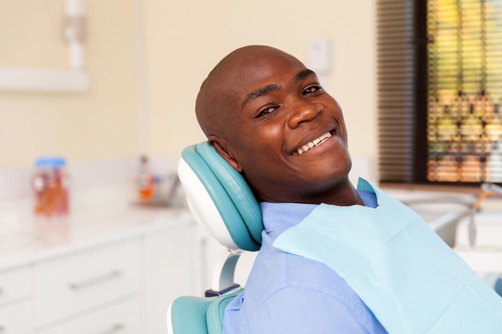 man at the dentist in St. Cloud, FL